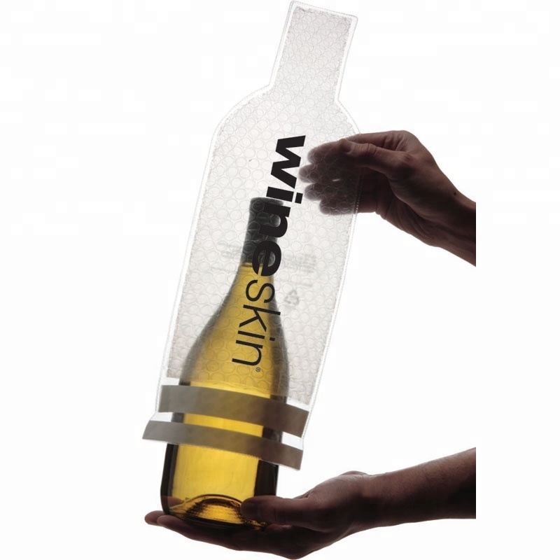 Amazon Hot Leakproof PVC Wineskin Bag For Bottle Protector