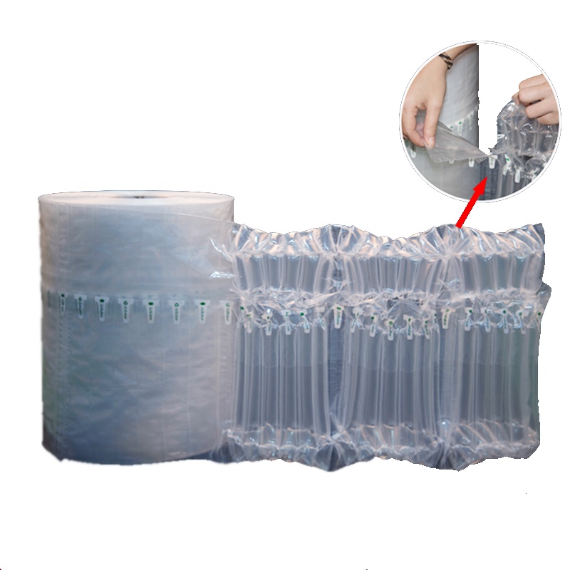 Q type air column bag roll