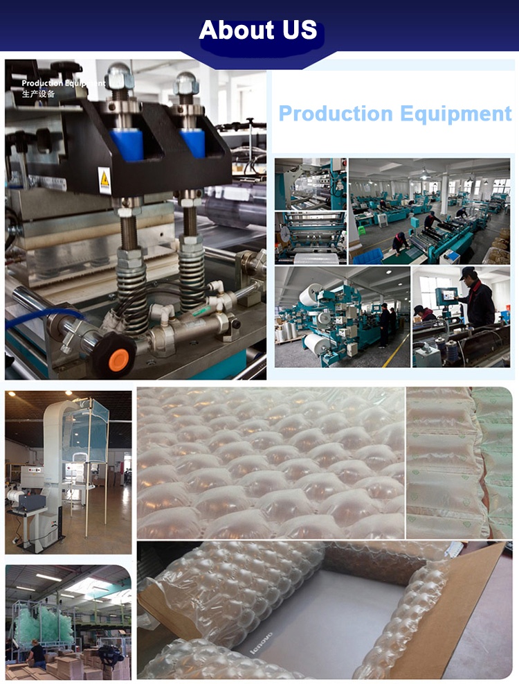 Locked Stable Protective Roll Sheet Packaging Pillow Air Bubble Filling Machine