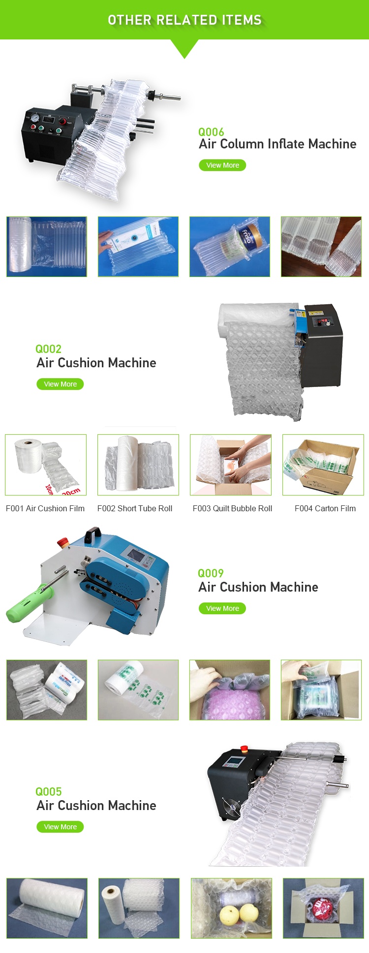 Air Cushion  Film